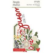 The Holiday Life Simple Pages Page Pieces  - Simple Stories