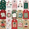 Tag Elements Paper - Boho Christmas - Simple Stories