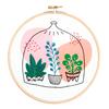 Glass Garden Embroidery Kit - Hawthorn Handmade