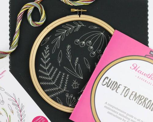 Celestial Hare Mini Embroidery Kit – Hawthorn Handmade