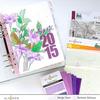 Purple Galore Glitter Gradient Cardstock - Altenew