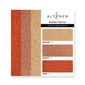 Golden Sunrise Glitter Gradient Cardstock - Altenew
