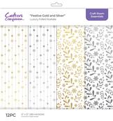 Festive Gold and Silver - Crafter's Companion Luxury Foiled Acetate Pack