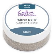 Silver Bells - Crafter's Companion Mixed Media Glitter Paste
