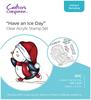 Have an Ice Day - Crafter's Companion Acrylic Clear Stamp 4"X4"