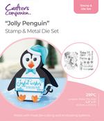 Jolly Penguin - Crafter's Companion Gemini Clear Stamp & Die