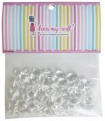 Tear Droplets, Assorted - Dress My Craft Water Droplet Embellishments 8gms