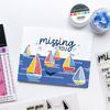 Inside Out Missing You Sentiments Stamp Set - Catherine Pooler