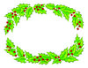 Layered Holly Wreath Layering Stencils - The Crafter's Workshop