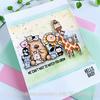 Animal Crackers: Kind Messages Stamp Set - Picket Fence Studios