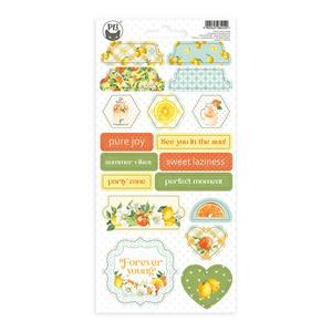 #03 Chipboard Stickers - Fresh Lemonade - P13