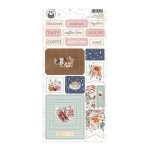 #01 Chipboard Stickers - Coffee Break - P13