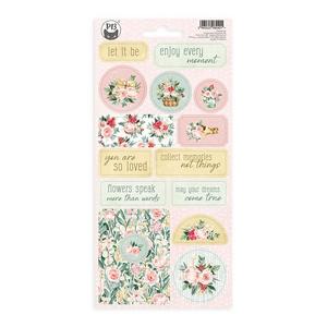 #02 Chipboard Stickers- Flowerish - P13