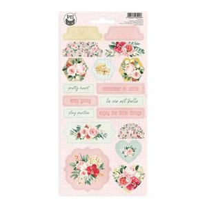 #03 Chipboard Stickers - Flowerish - P13