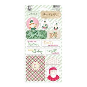 #02 Chipboard Stickers - Santa's Workshop - P13