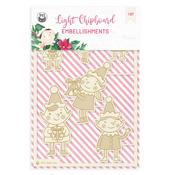 #01 Chipboard Embellishments - Santa's Workshop - P13