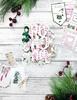 Light Chipboard Album Base With Papers - Santa's Workshop - P13