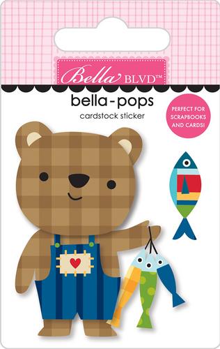 New Craft Supplies > Bearly Fishing Bella-pops - Lake Life - Bella Blvd: A  Cherry On Top