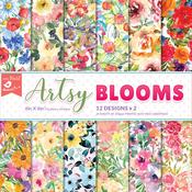 Artsy Blooms - Little Birdie Cardstock 24 Sheet Pack 6"X6"