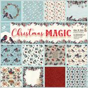 Christmas Magic - Little Birdie Cardstock 24 Sheet Pack 6"X6"