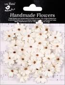 Ivory Pearl - Little Birdie Carin Paper Flowers 30/Pkg