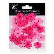 Precious Pink - Little Birdie Carin Paper Flowers 30/Pkg