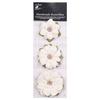 Ivory Pearl - Little Birdie Jeremy Paper Flowers 3/Pkg
