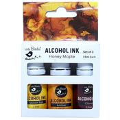 Honey Maple - Little Birdie Alcohol Ink 15ml 3/Pkg