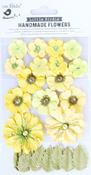 Sunshine - Little Birdie Renae Paper Flower 27/Pkg