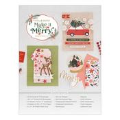 Make It Merry Limited Edition Holiday Cardmaking Kit - Spellbinders