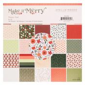 Make It Merry 6x6 Paper Pad - Spellbinders