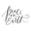 Peace On Earth Press Plate - BetterPress - Spellbinders