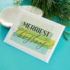 Merriest Christmas Press Plate - BetterPress - Spellbinders