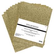 Gold Pop-Up Die Cutting Glitter Foam Sheets - Spellbinders