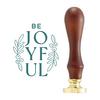 Be Joyful, De-Light-Ful - Spellbinders Wax Seal Stamp By Yana Smakula
