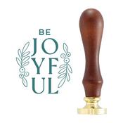 Be Joyful, De-Light-Ful - Spellbinders Wax Seal Stamp By Yana Smakula