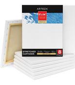 11x14 Stretched Canvas Pack - Arteza