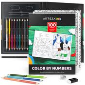 Color by Numbers Kids Activity Book - Arteza