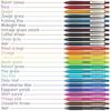 Retractable Gel Ink Pens, Vintage & Bright Colors - Set of 24 - Arteza