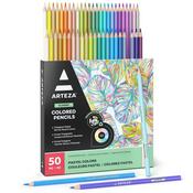 Pastel Colored Pencils - Set of 50 - Arteza
