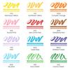 EverBlend™ Ultra Art Markers, Brush Nib, Bright Colors - Set of 12 - Arteza