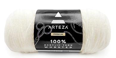 100% Acrylic Yarn, Worsted, Light Colors - Mini Pack of 20 – Arteza