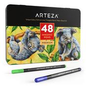 Inkonic Fineliner Pens Set Of 48 - Arteza