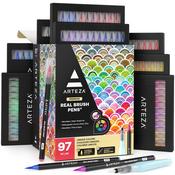 Real Brush Pens® - Set of 96 - Arteza