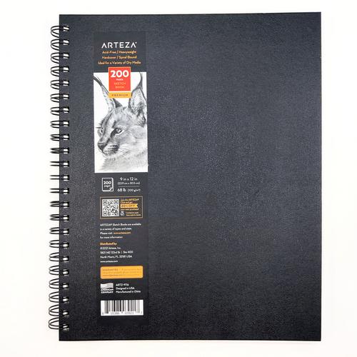 Arteza > Sketchbook 9x12 - 100 Sheets - Arteza: A Cherry On Top