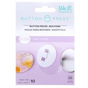 Oval Button Pin Back Refill Pack - Button Press