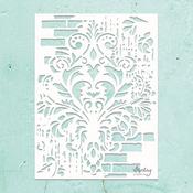 Decorated Wall Stencil - Kreativa - Mintay Papers