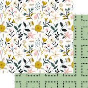 Pressed Flowers Paper - Enchanted Garden - Fancy Pants Designs