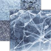 Cool Blues Paper - Nature's Texture - Reminisce