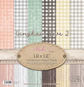 Gingham Love 2 12x12 Collection Pack - Memory-Place